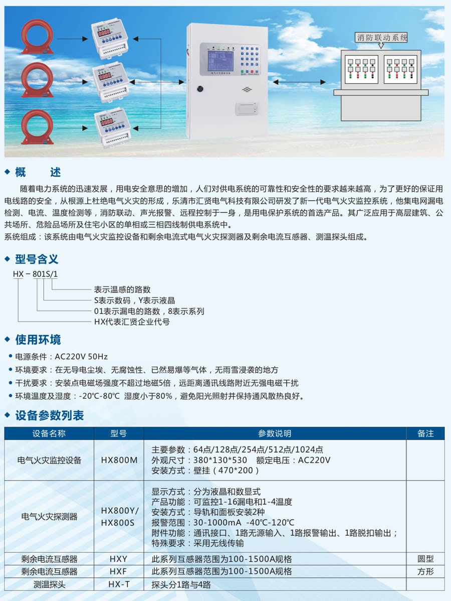 電氣火災(zāi)監(jiān)控系統(tǒng)介紹